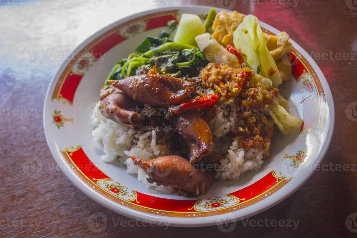 sego tempong banyuwangi, sego tempong, nasi tempong