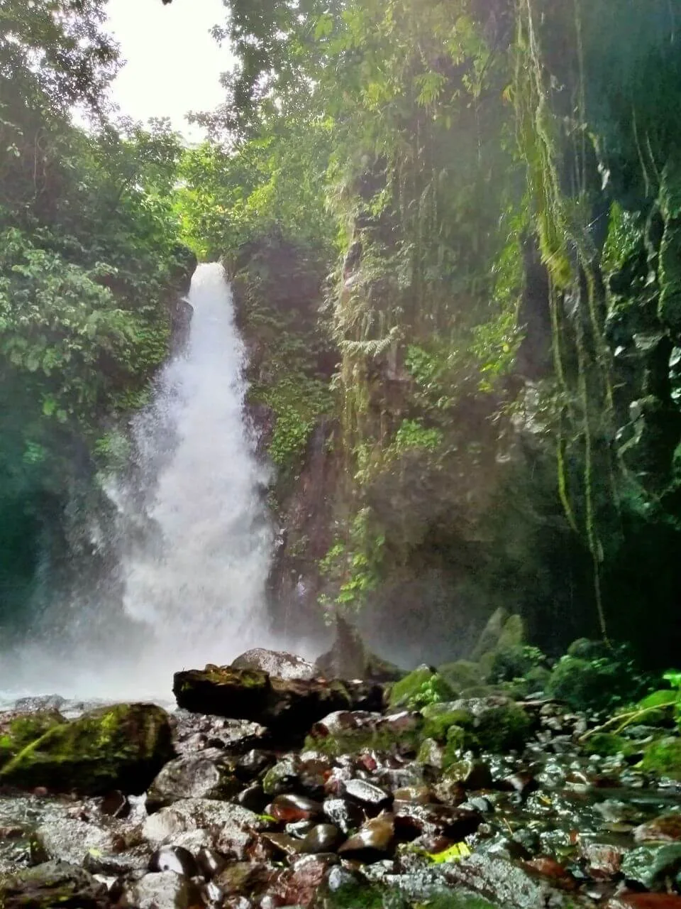 air terjun telunjuk raung, air terjun songgon, wisata