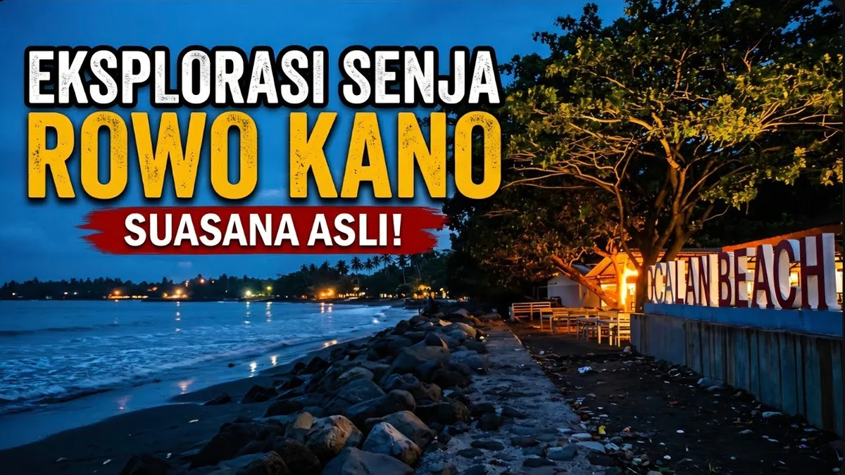 pantai cacalan banyuwangi, pantai cacalan, kano pantai