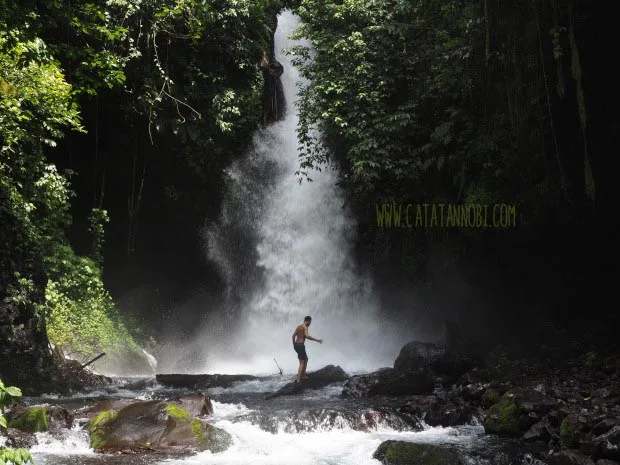 air terjun telunjuk raung, air terjun songgon, wisata