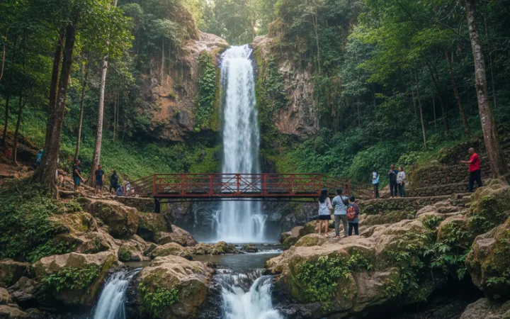air terjun jagir banyuwangi, air terjun jagir, air terjun - Mengapa Air Terjun Jagir Banyuwangi Disebut Punya Tiga