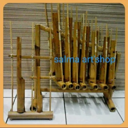kesenian angklung paglak banyuwangi, angklung paglak, musik
