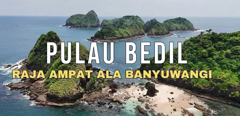 pantai bedil banyuwangi, pulau bedil banyuwangi, pantai