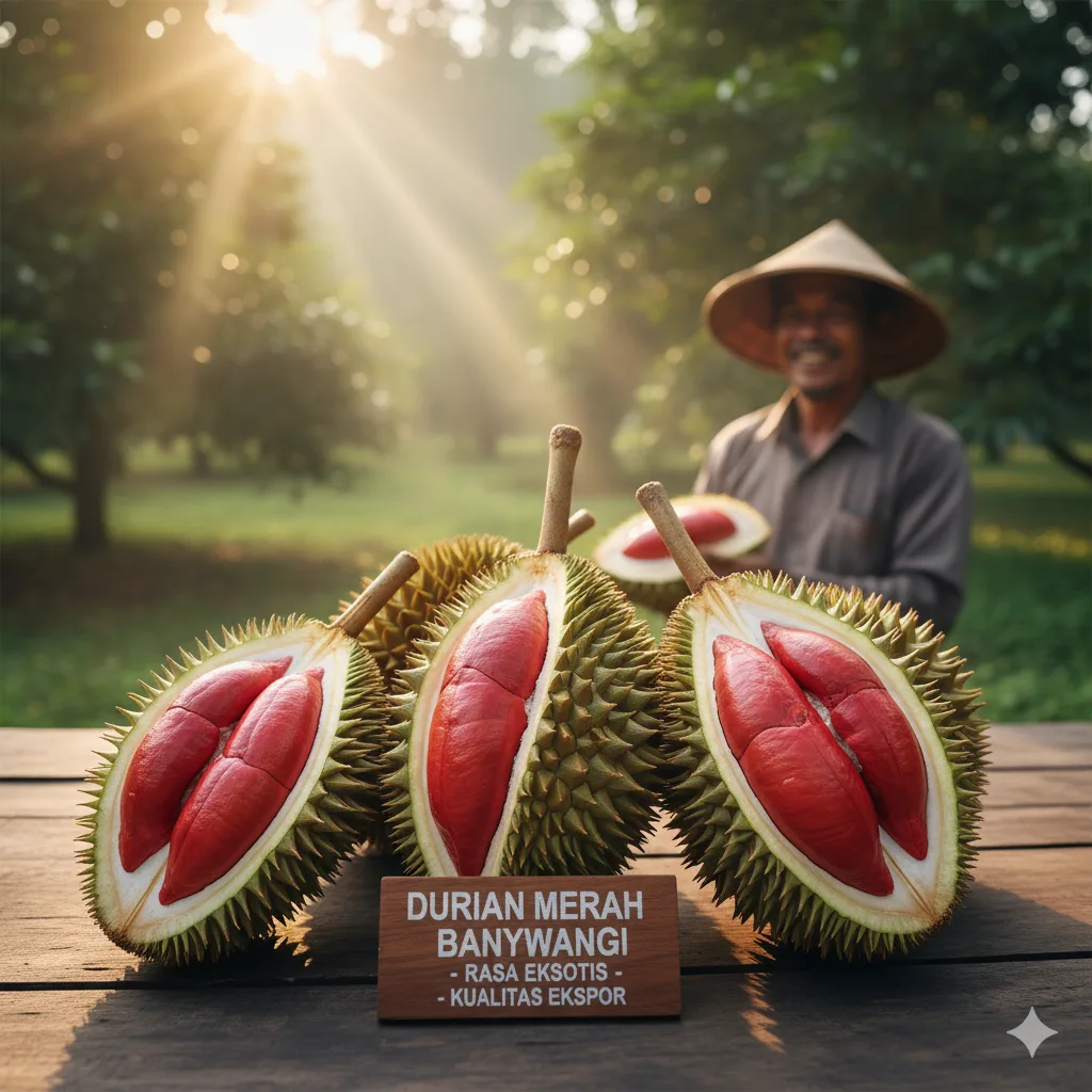 durian merah banyuwangi, durian merah, buah durian merah,: Apa Sebenarnya yang Membuat Durian Merah Banyuwangi Begitu