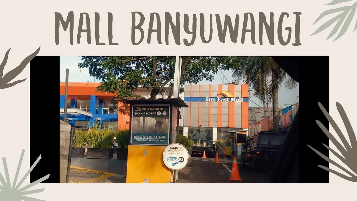 kecamatan genteng banyuwangi, kecamatan genteng, genteng: Perbandingan: Pasar Genteng Banyuwangi vs Sun East Mall