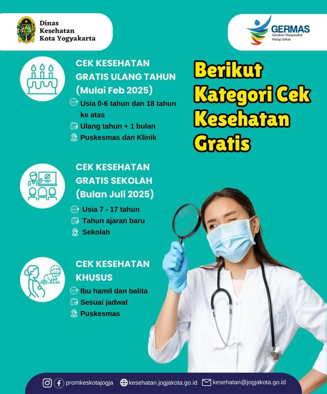 cek kesehatan gratis puskesmas banyuwangi, cek kesehatan