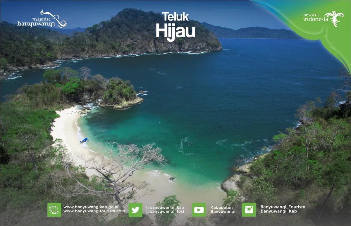 teluk hijau banyuwangi, green island banyuwangi, teluk ijo - Lokasi, Akses Masuk, dan Titik Awal Perjalanan