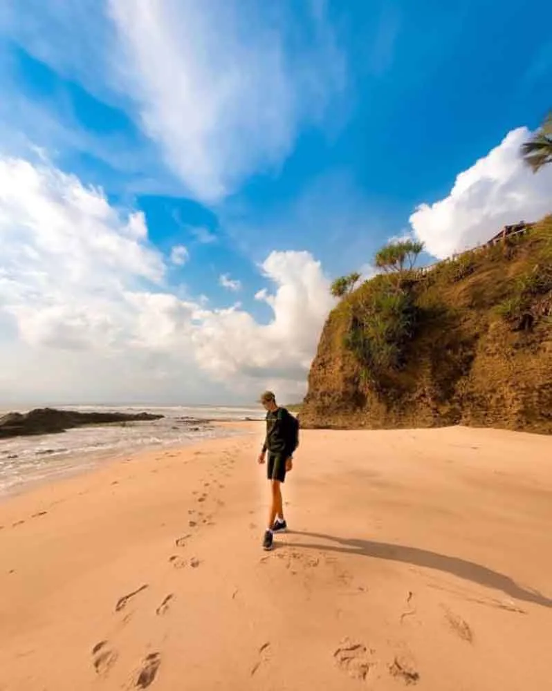 pantai plengkung g land, pantai plengkung banyuwangi, g