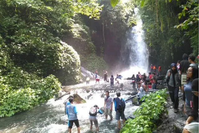 air terjun telunjuk raung, air terjun songgon, wisata
