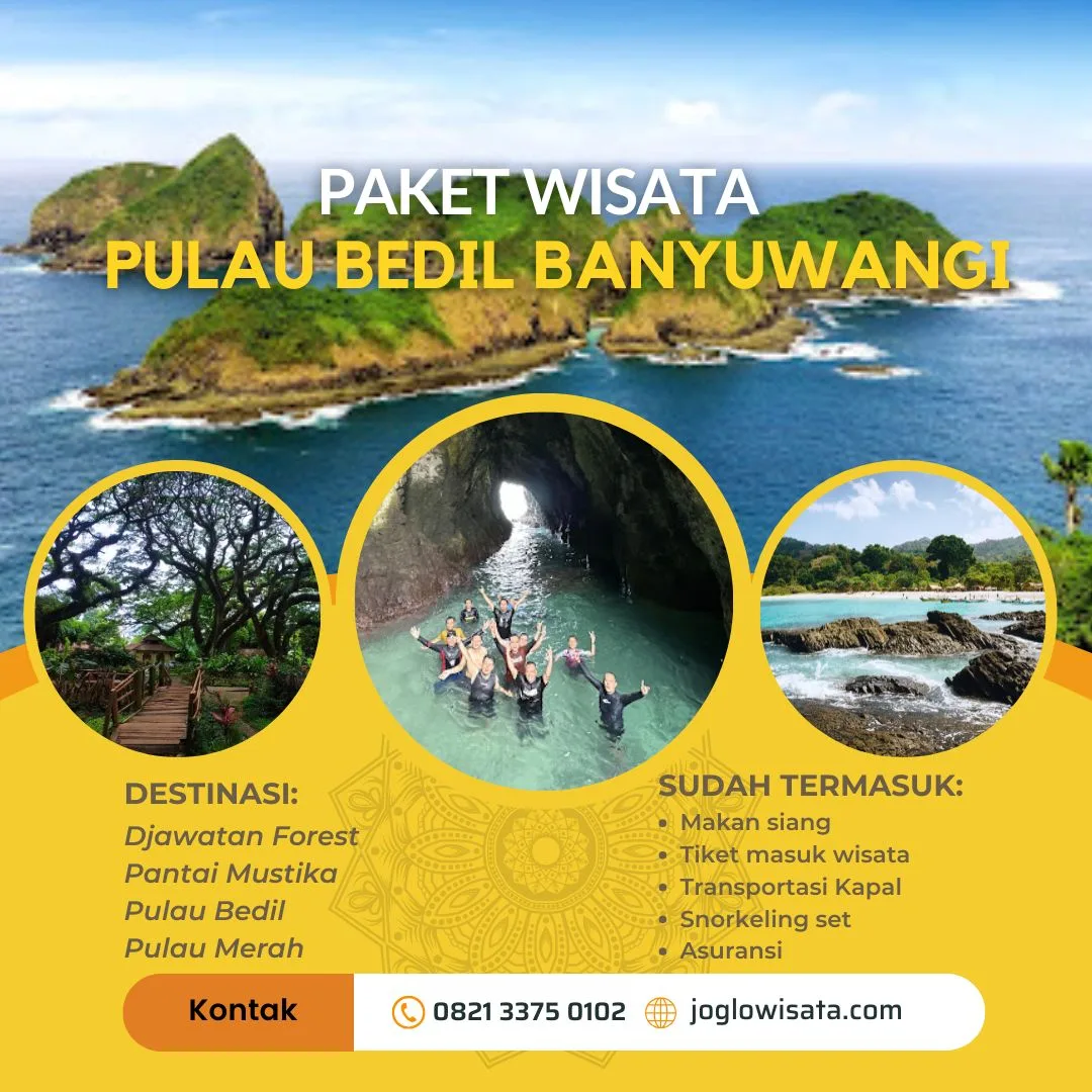 pantai bedil banyuwangi, pulau bedil banyuwangi, pantai: Rekomendasi Rute Wisata Gabungan di Sekitar Banyuwangi
