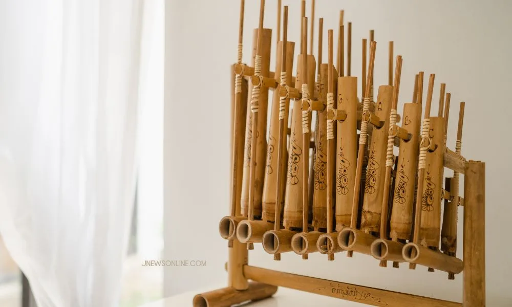 kesenian angklung paglak banyuwangi, angklung paglak, musik